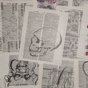 Anatomy Vintage Dictionary Prints, Anatomy Prints, Book Page Prints